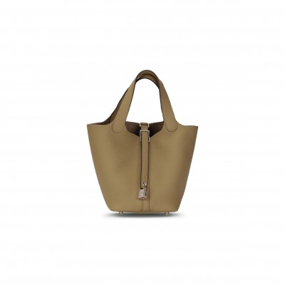 HERMES MASTER PICOTIN LOCK 18 TAURILLON CLEMENCE H056289CK8Q (18*18*13cm)